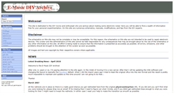 Desktop Screenshot of emusic-diy.org