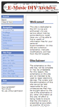 Mobile Screenshot of emusic-diy.org